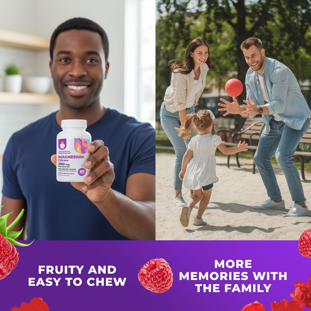 Raspberry-flavored gummies from DR. MORITZ with chewy texture.