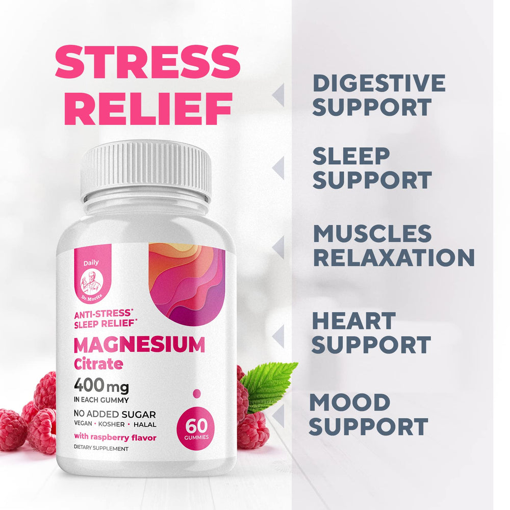 DR. MORITZ Magnesium Gummies kid chewing for easy daily use.