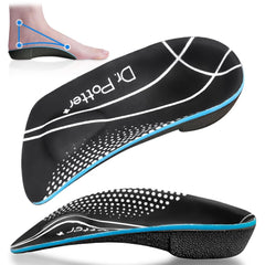 DR. POTTER+ arch-support insole stabilizes the foot for everyday comfort