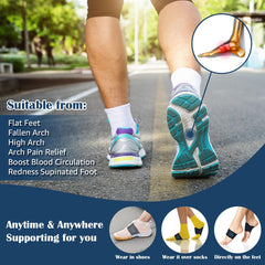Breathable inner lining reduces slipping and irritation inside shoes