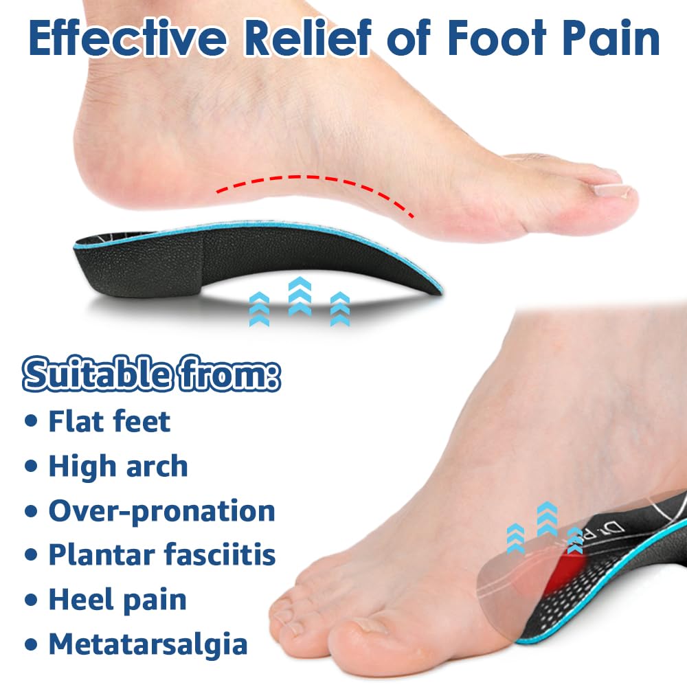 DR. POTTER+ deep heel cup keeps the heel secure and comfortable
