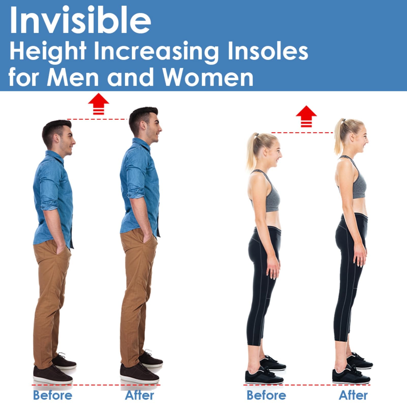 DR. POTTER+ removable layers diagram illustrates customizable height by adding or removing layers