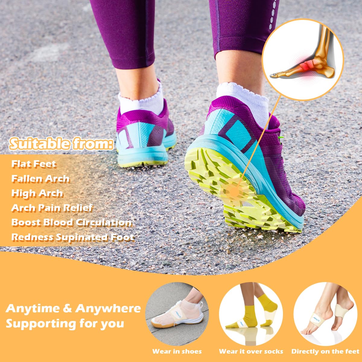 DR. POTTER+ secure-fit design stays in place during daily activity.