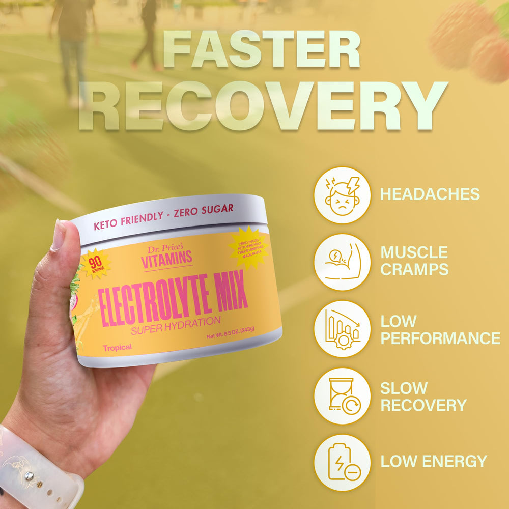 Vegan, doctor-formulated electrolyte blend supports daily hydration needs