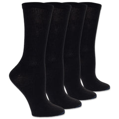 Dr. Scholl's socks side profile highlights relaxed leg fit for sensitive feet.