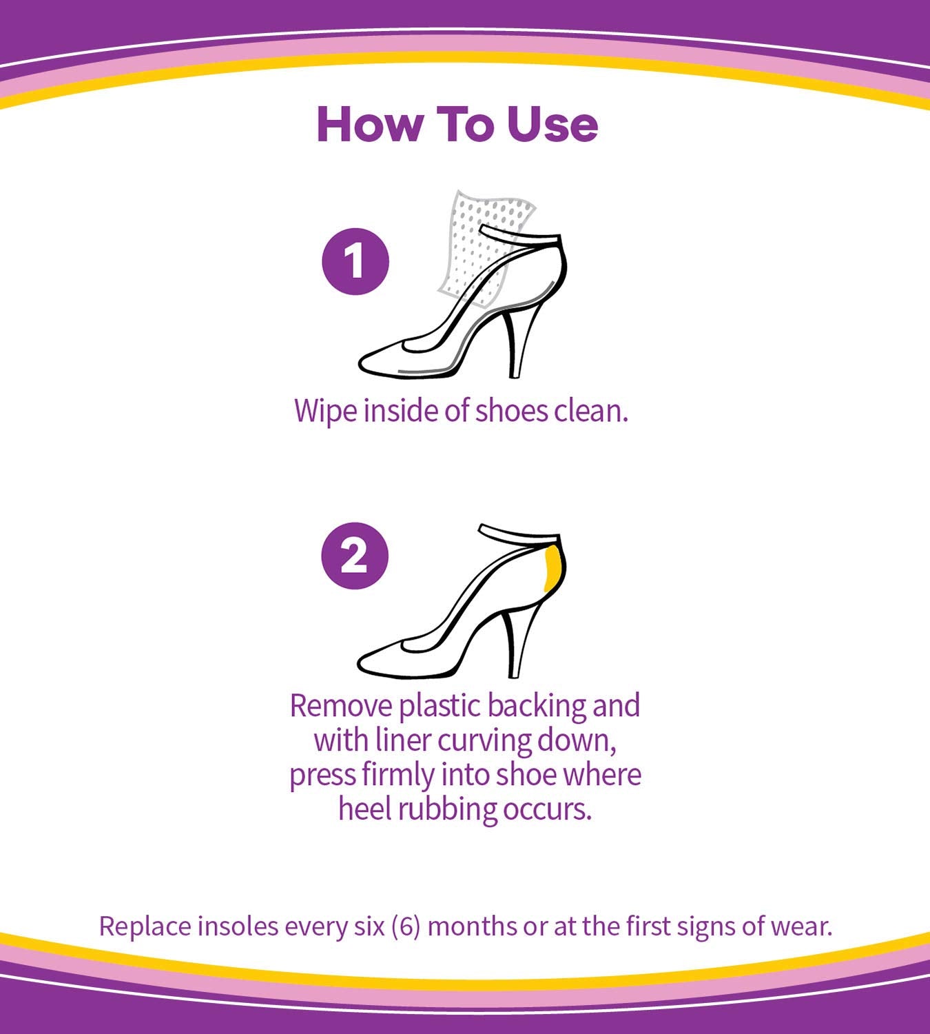 Dr. Scholl's 90-day money back guarantee included with purchase.