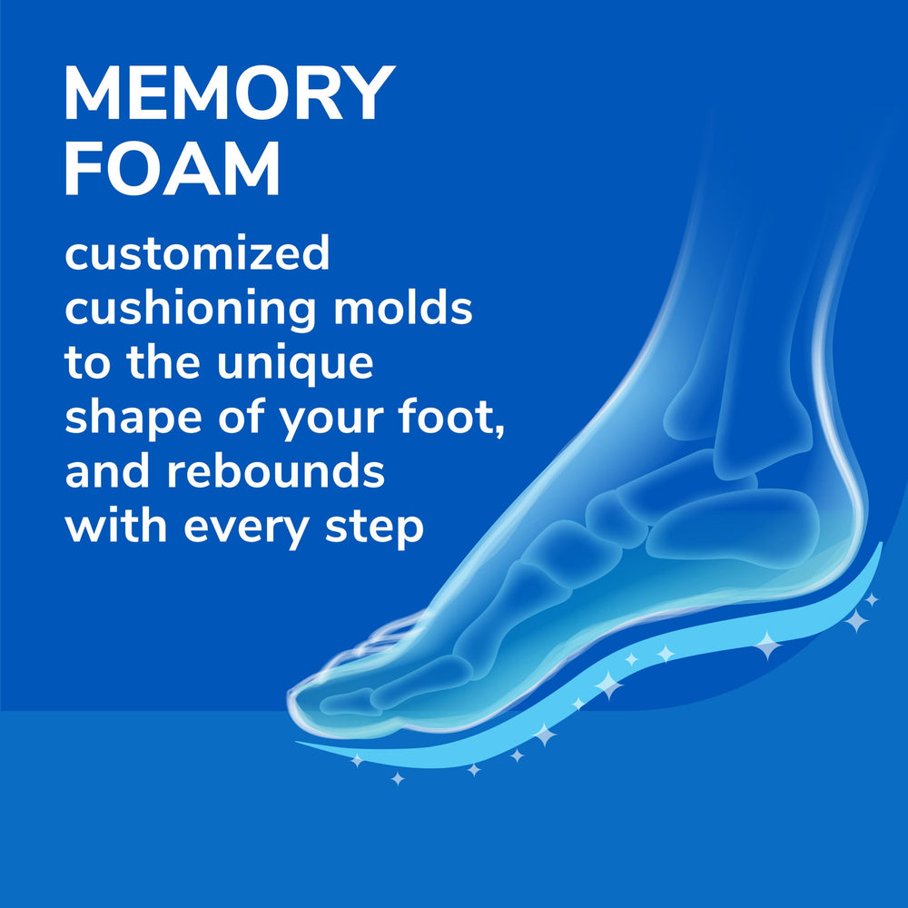 Dr. Scholl's Air-Pillo in-shoe comfort with anti-slip construction.