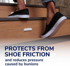Dr. Scholl's Bunion Cushions four-pack box shown for easy bundling.