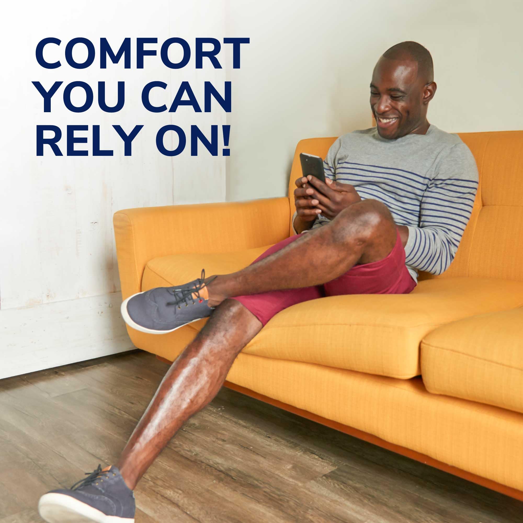 Dr. Scholl's Tri-Comfort inserto que cuida el empeine sin apretar.