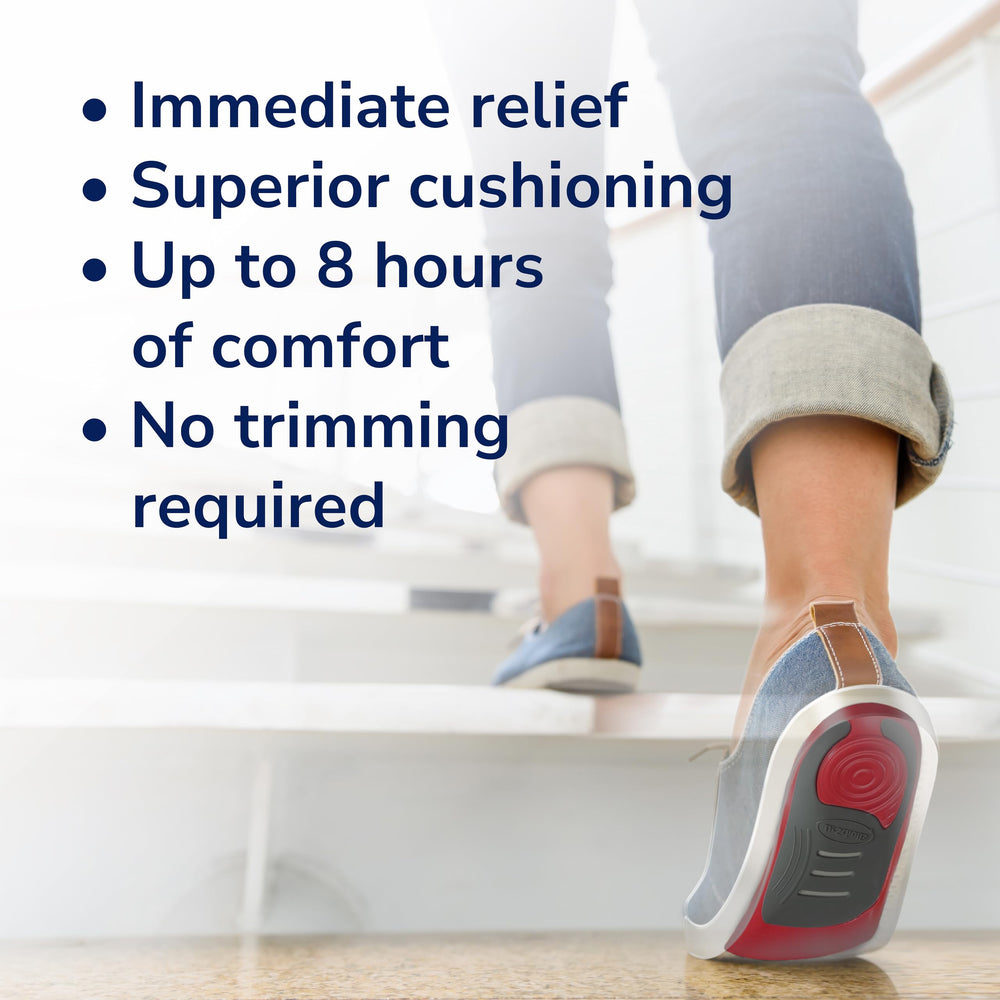 Dr. Scholl's orthotics suited for walking, running, cycling and standing activities