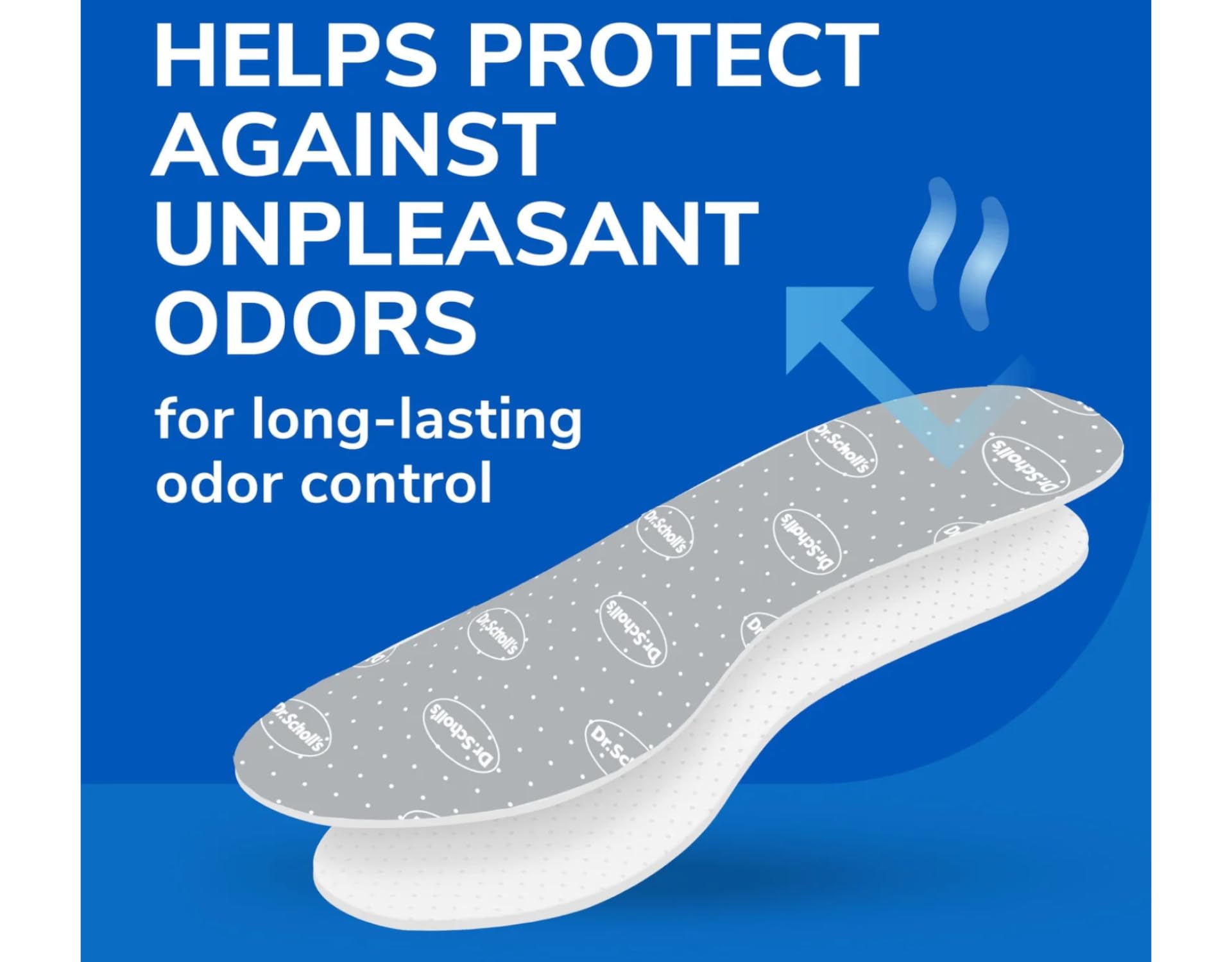 Dr. Scholl's Doble Air-Pillo uso diario con mayor ligereza al caminar.