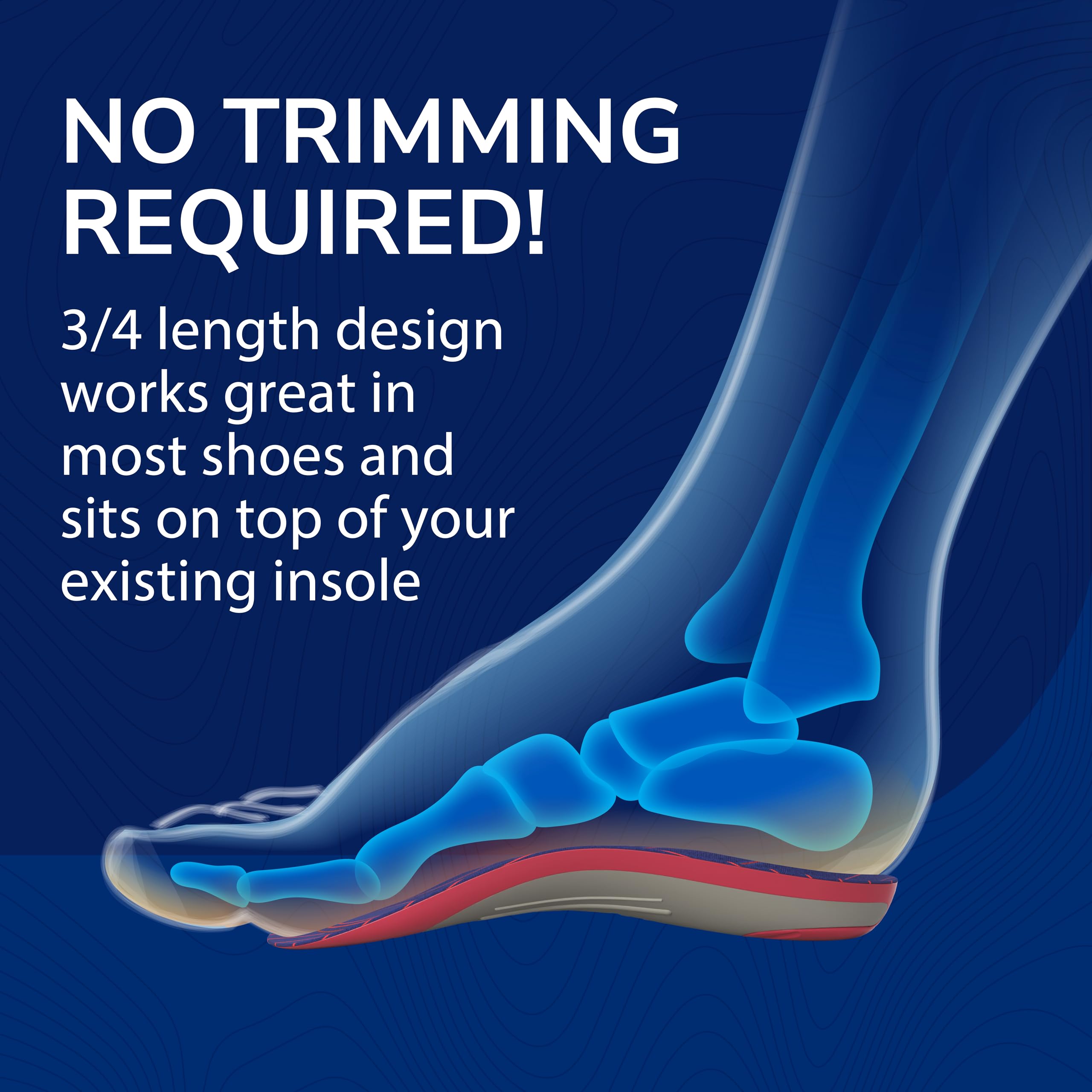 Dr. Scholl's insoles switch easily between shoes for consistent comfort.