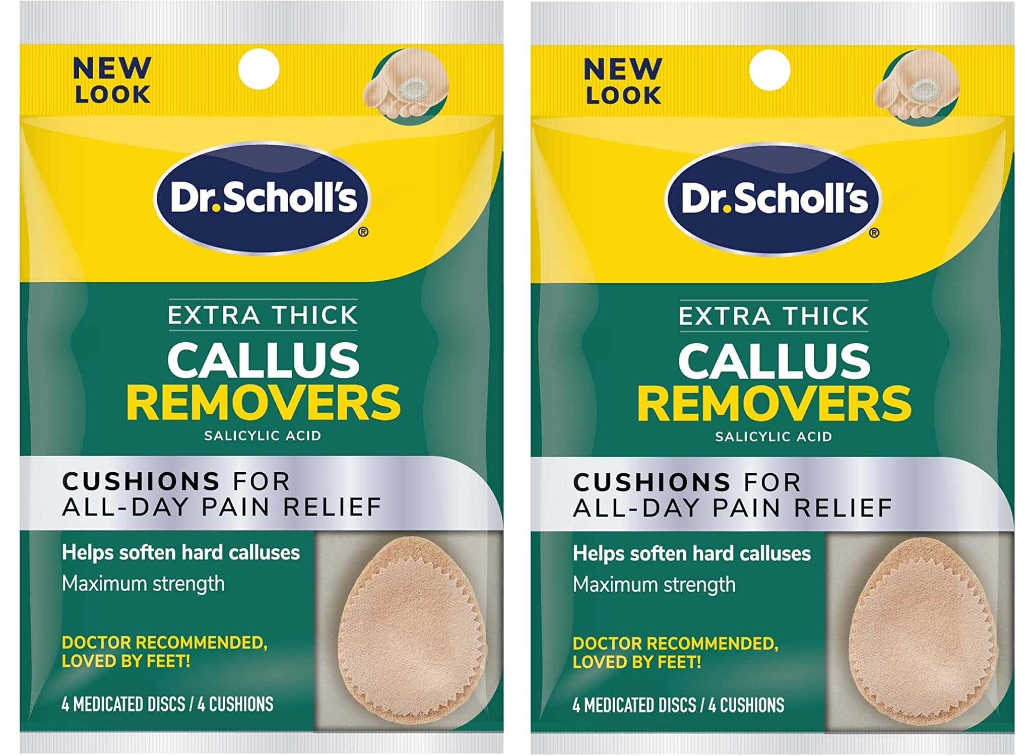 Dr. Scholl's Extra Thick Callus Remover pack-2 outer view for daily use