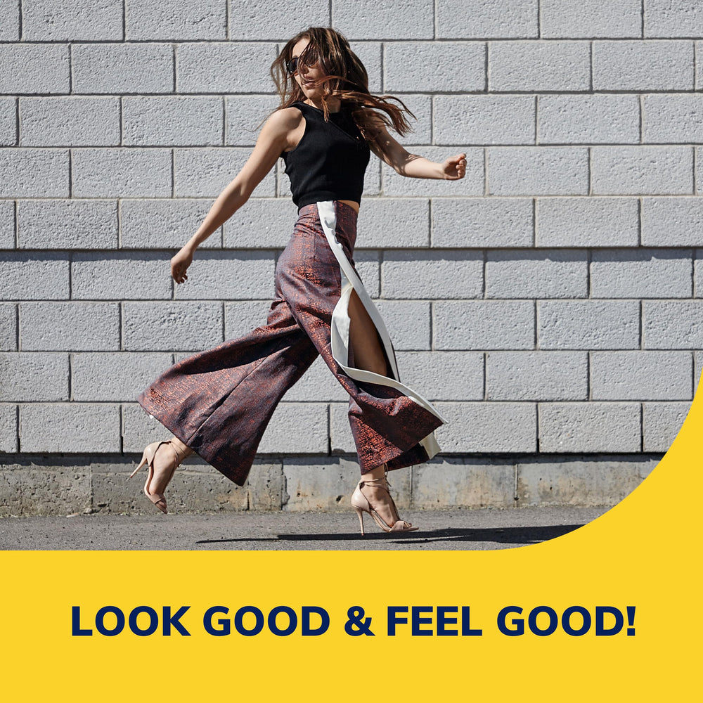 Open 3-pack packaging of Dr. Scholl's Love Your Heels liners