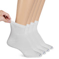 Dr. Scholl's Women's Diabetic & Circulatory Ankle Socks – Non-Binding, Moisture-Wicking, 6-Pair Pack