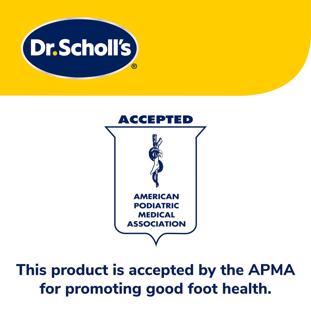 Dr. Scholl's four-pack in action, ideal for daily commute and long days