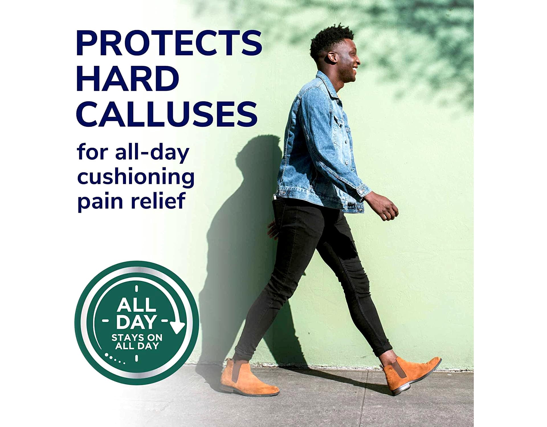 Pack of five cushions from Dr. Scholl's for easy replacement.