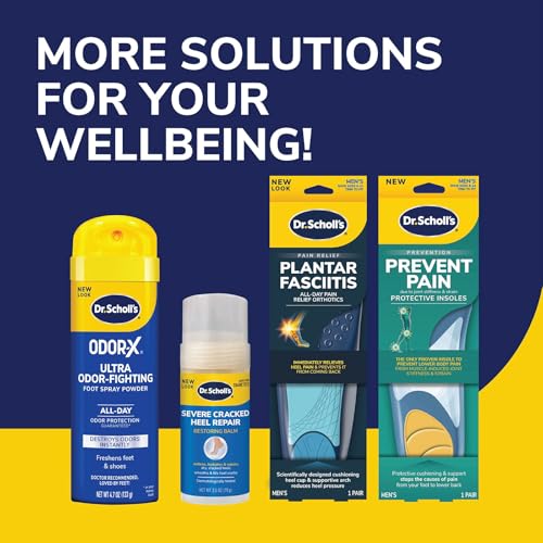 Dr. Scholl's Odor-X: plantilla ligera que añade comodidad sin volumen.