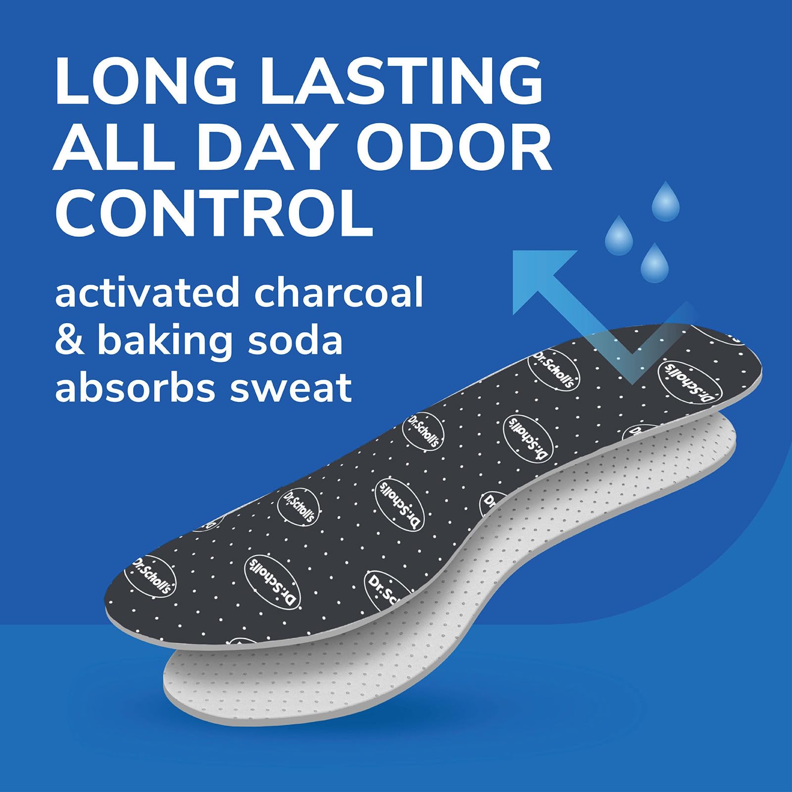 Dr. Scholl's Odor-X: uso diario para mantener los pies frescos.