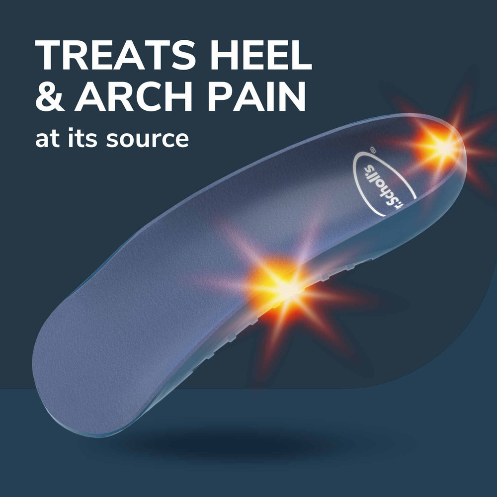 Supportive heel cup aligns with natural heel padding for stability.