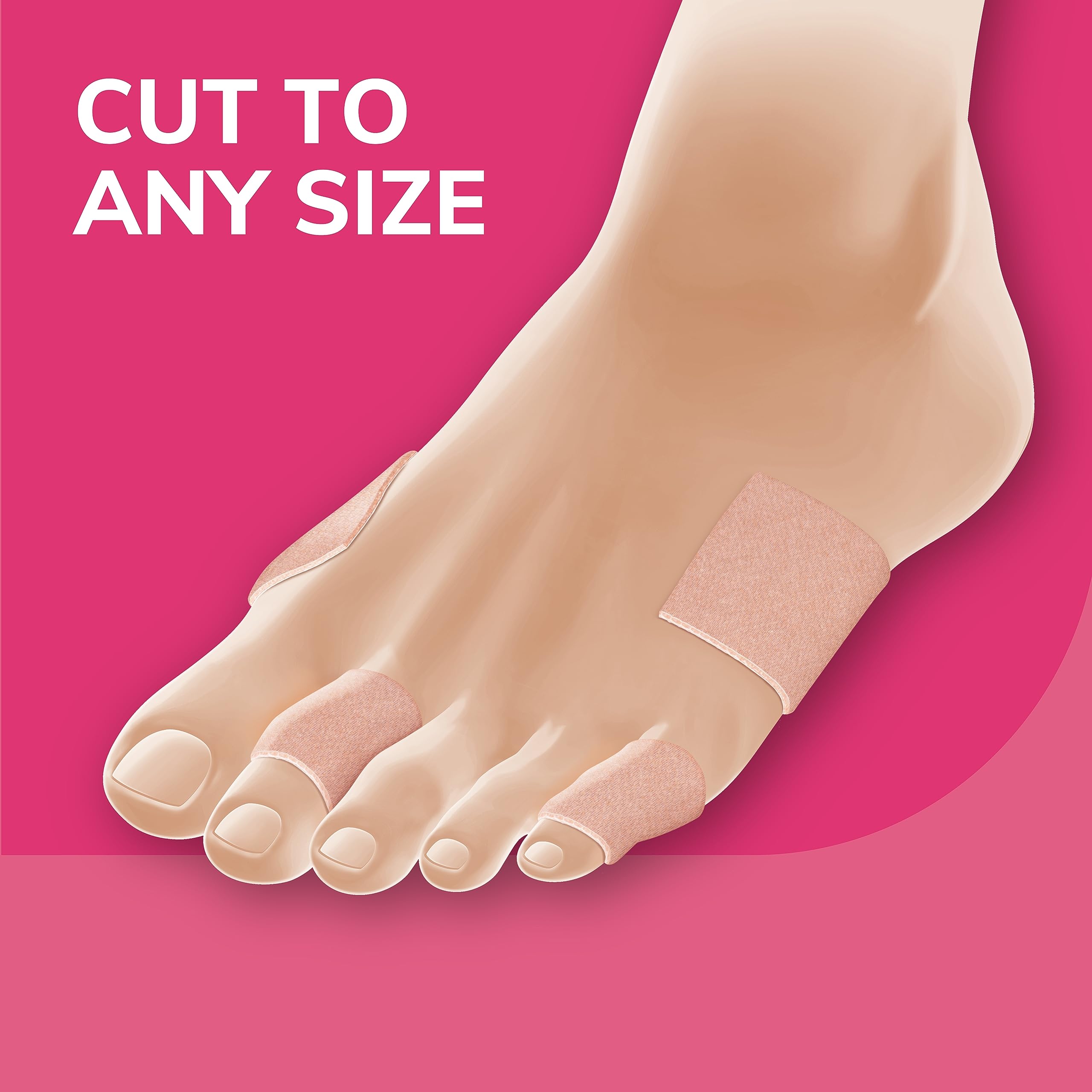 Dr. Scholl's Tiras Moleskin En Zapato Ajuste, confort en tacones.