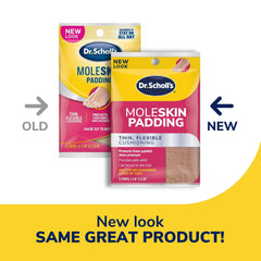 Dr. Scholl's Tiras Moleskin Flexibles, protección contra presión puntual.