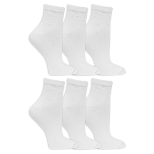Dr. Scholl's women's diabetes circulator socks in black, six-pair pack, breathable design for sensitive feet