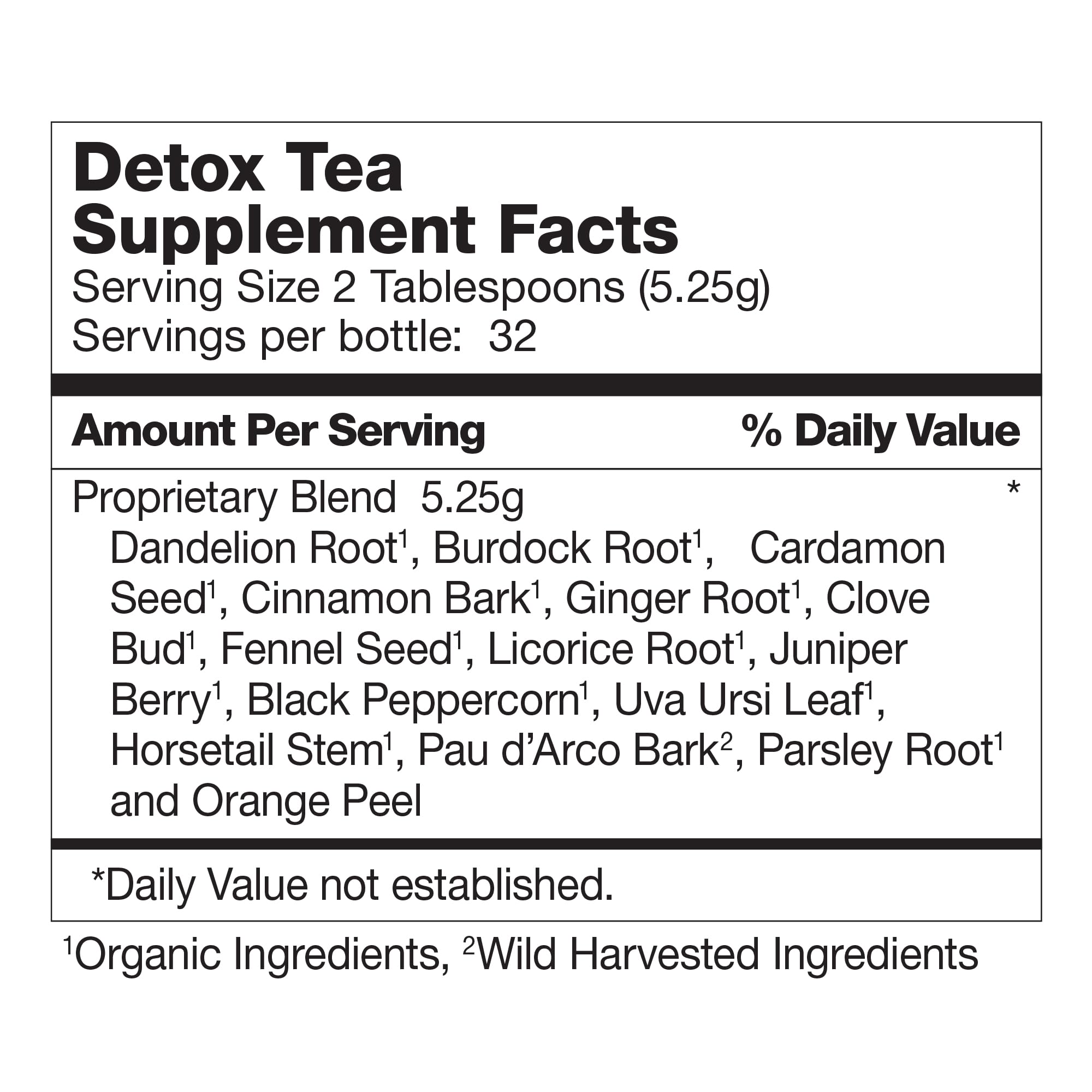Dr. Schulze's 5-Day Liver Detox gluten-free vegan symbol on packaging.