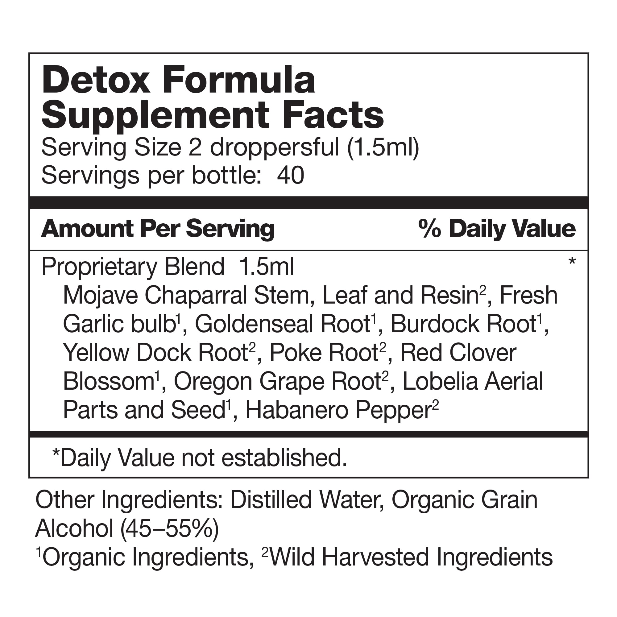 Dr. Schulze's 5-Day Liver Detox herbal ingredients page highlights natural plant-based support.