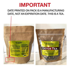 Dr. Schulze's Detox Tea morning routine image suggesting a refreshing start for digestion