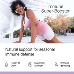 Dr. Schulze's Herbal Shot ingredients label shows organic botanicals for natural flavor