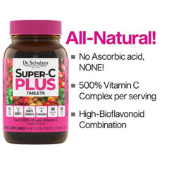 Organic fruits and herbs imagery with Dr. Schulze's branding for plant-based wellness.