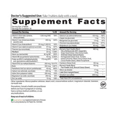 Close-up of Dr. Sinatra Heart Healthy Multivitamin tablets for daily wellness routine