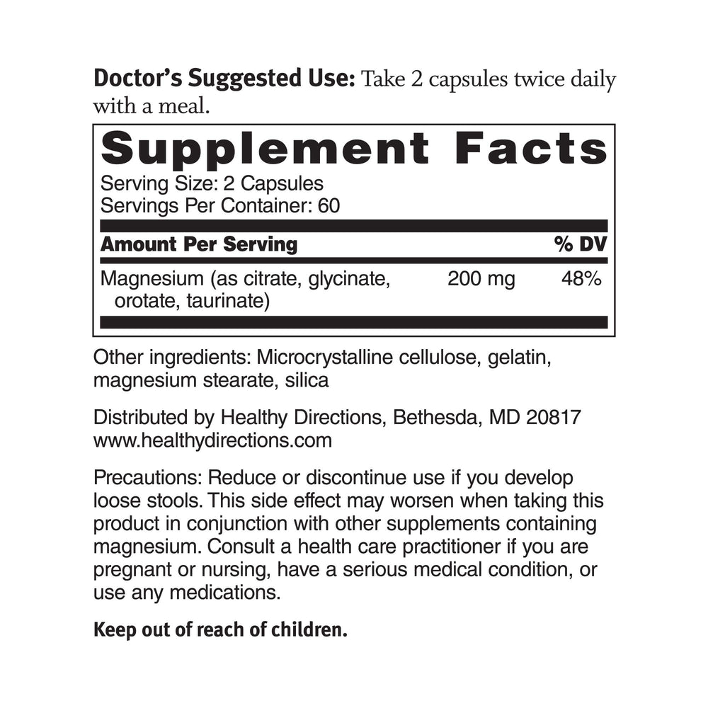 Dr. Sinatra Magnesium Broad-Spectrum capsules close-up highlighting bioavailable forms for mood support.