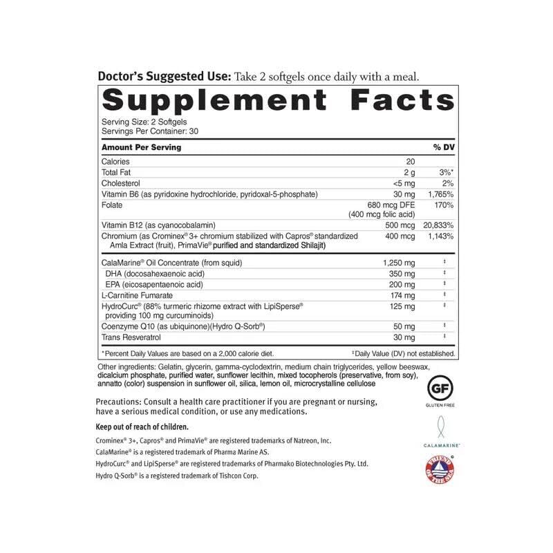 Dr. Sinatra Omega Q Plus capsules for easy daily nutrition and cellular support.