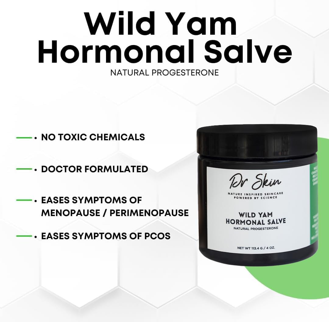 Dr Skin BEAUTY Wild Yam Cream lavender scent promotes relaxation