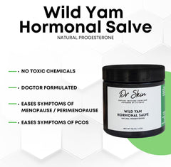 Dr Skin BEAUTY Wild Yam Cream lavender scent promotes relaxation