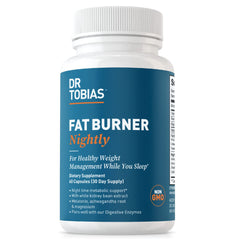 Dr. Tobias Fat Burner Nightly bottle with capsules for nighttime metabolic support