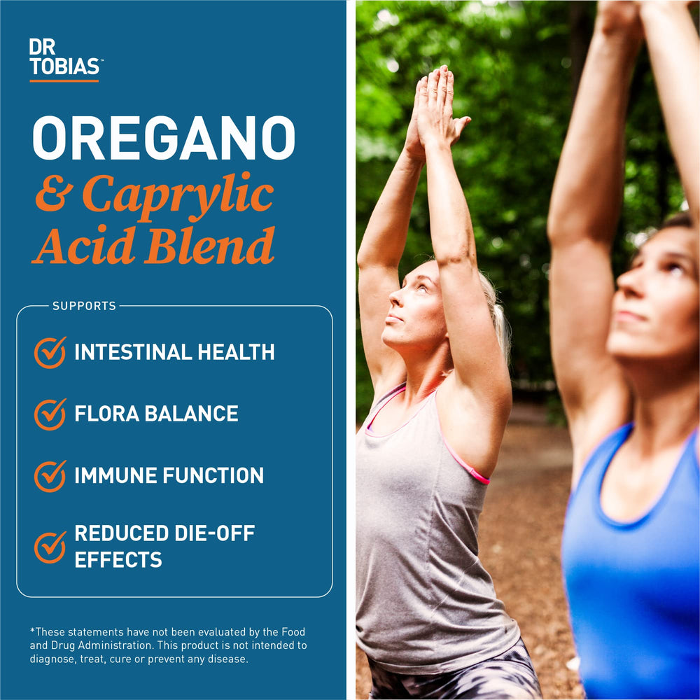 Dr. Tobias label front emphasizing gut health support