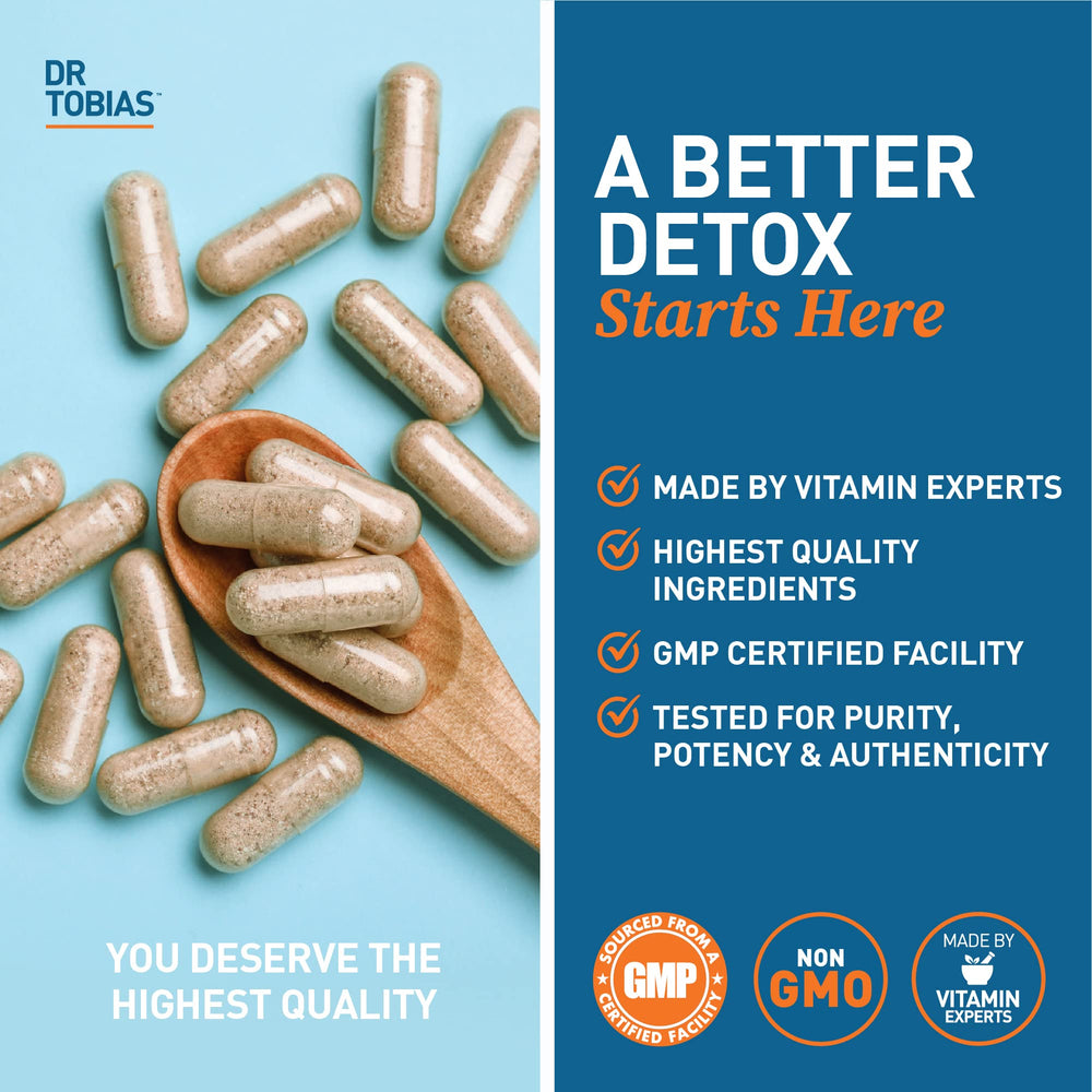 Dr. Tobias Lung Health packaging box displays 60 capsules.