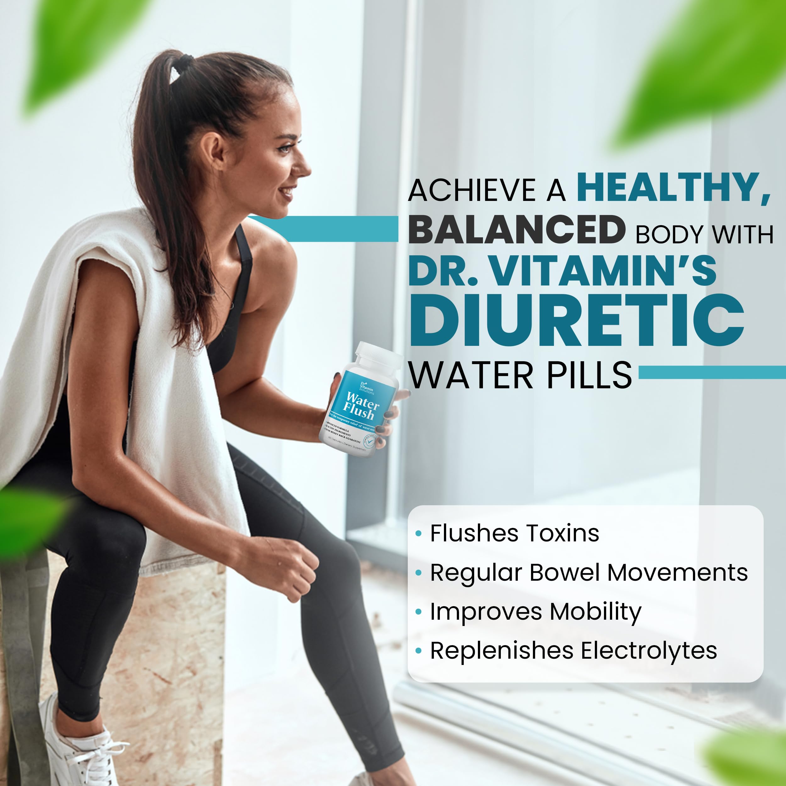 DR VITAMIN SOLUTIONS bottle in a gym bag for on-the-go relief