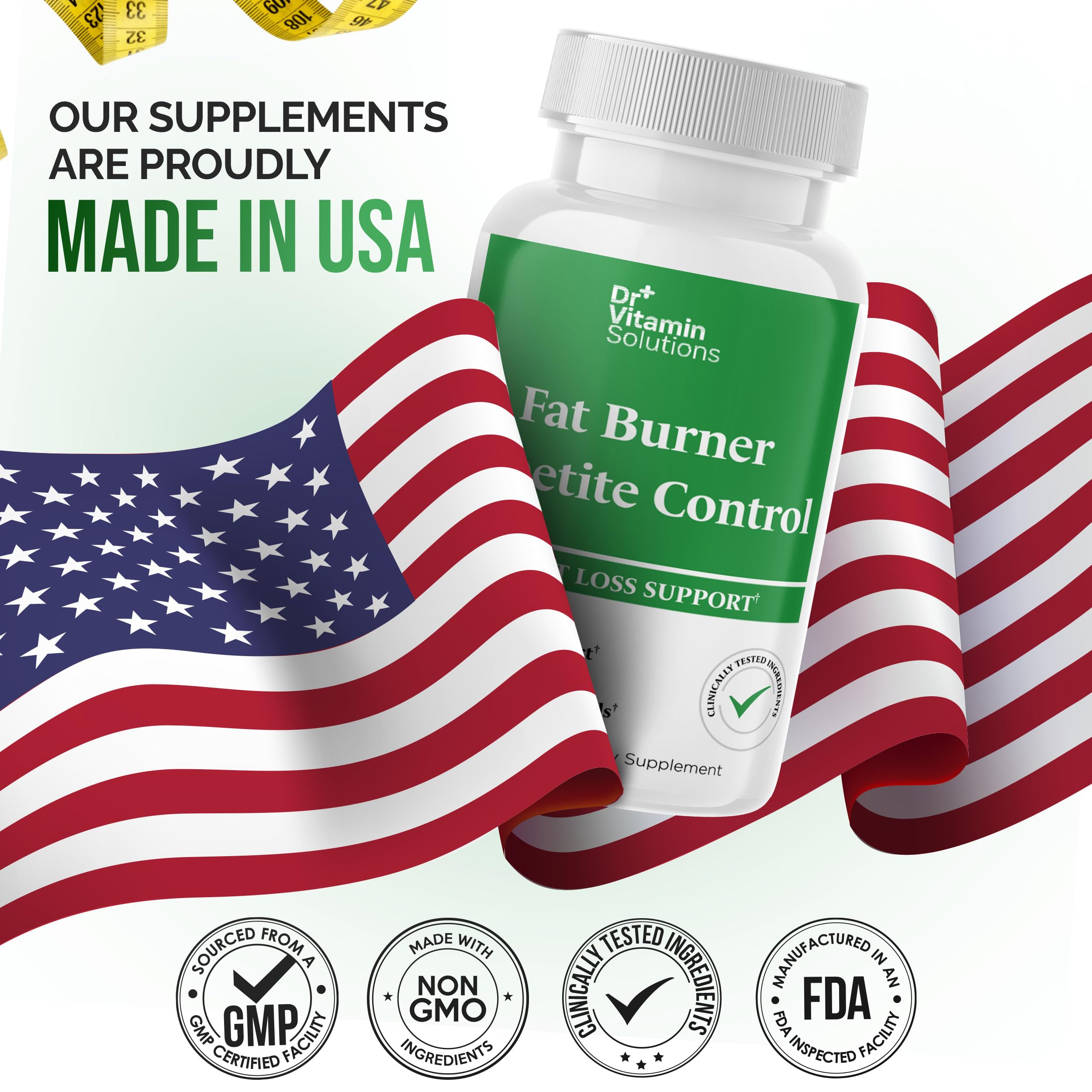 Dr Vitamin Solutions bottle on desk conveys easy at home supplementation.