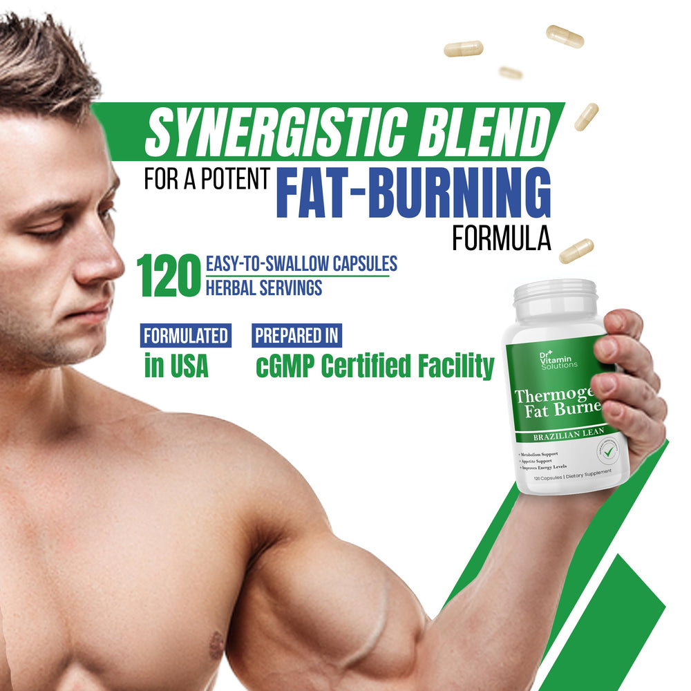 DR Vitamin Solutions bottle and fresh produce suggest balanced lifestyle and cravings control.
