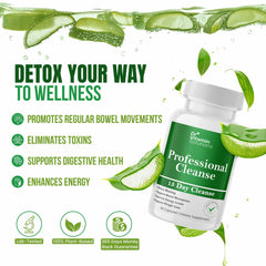 DR VITAMIN SOLUTIONS cascara sagrada herb shown as cleansing ingredient.