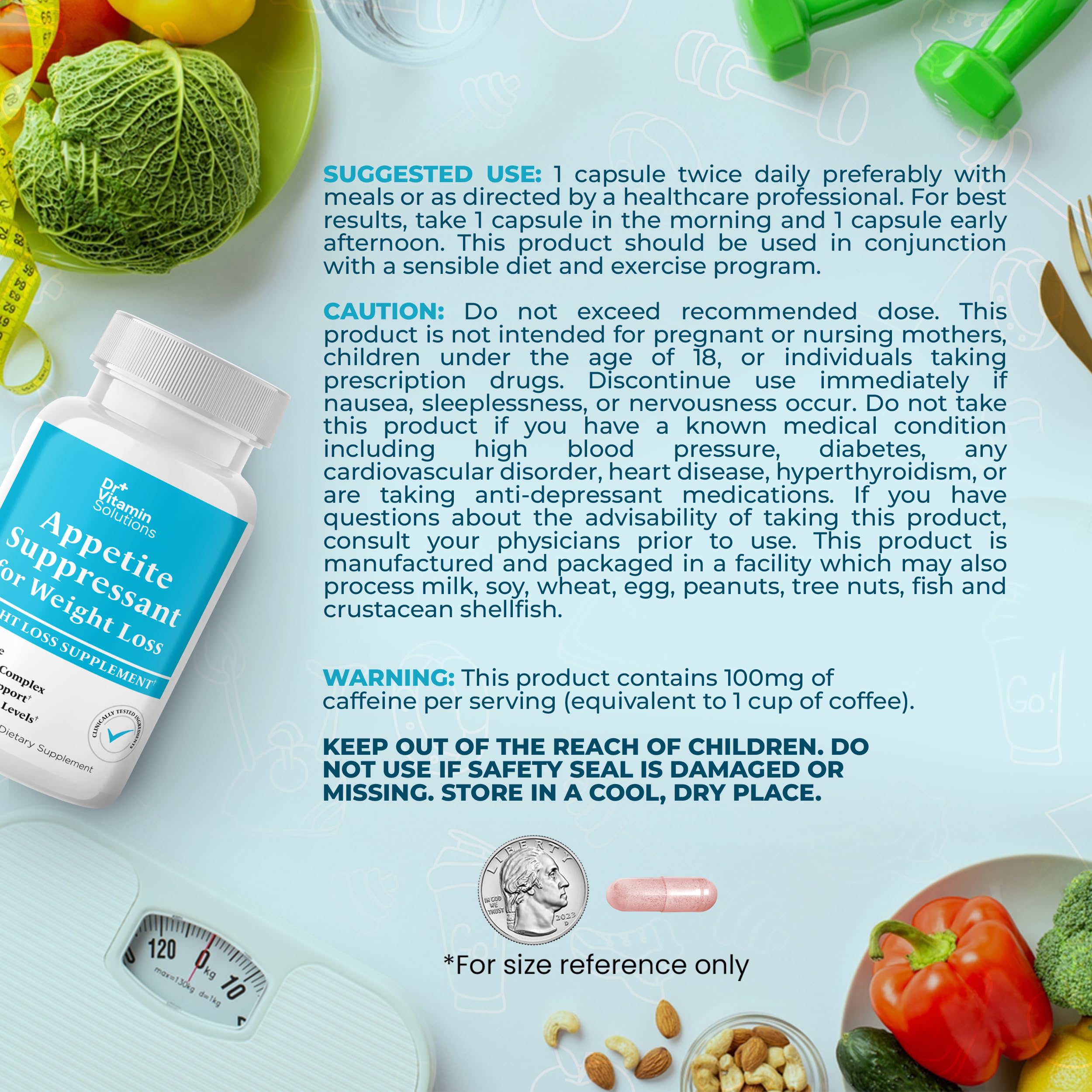 DR VITAMIN SOLUTIONS gluten-free formulation designed for daily use.