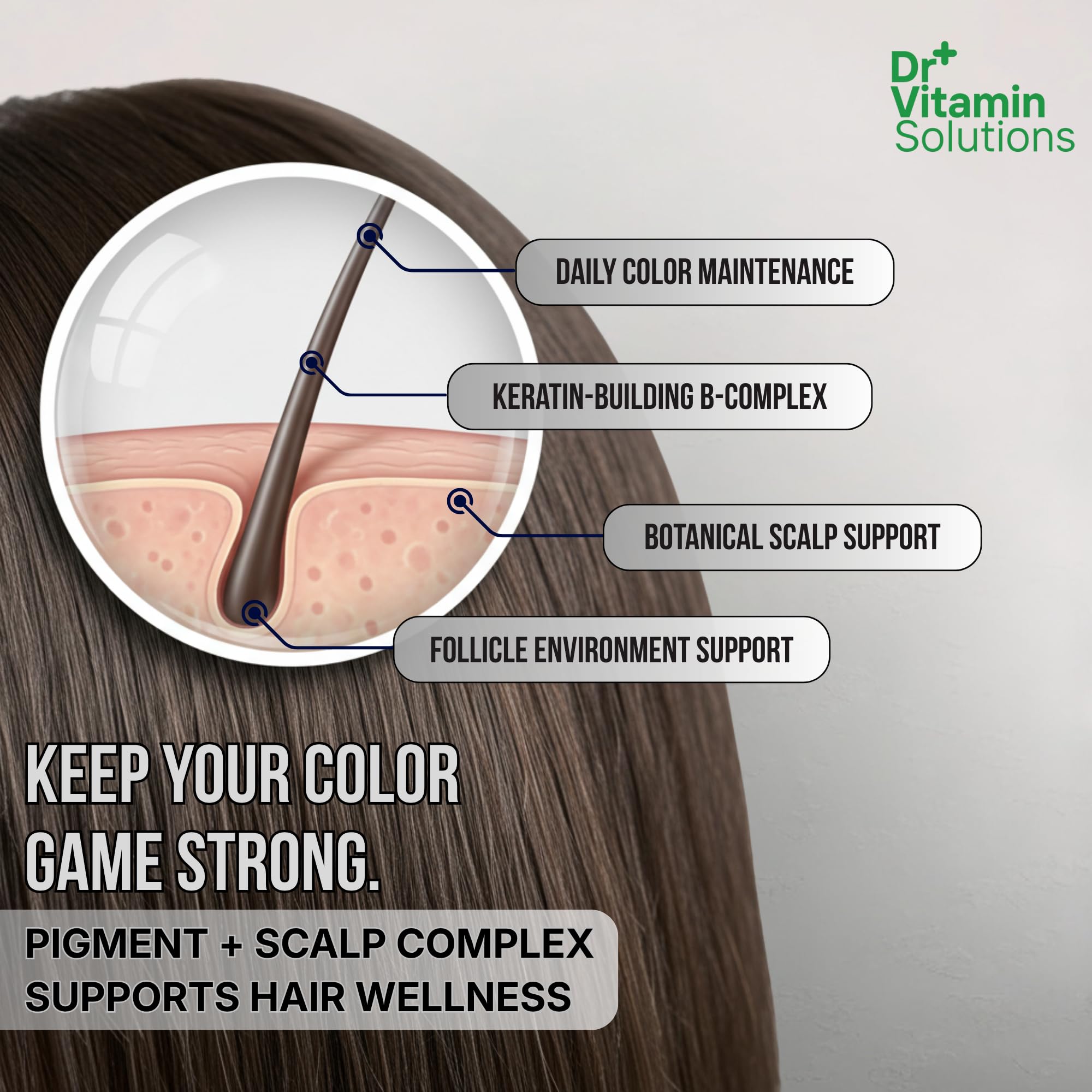 DR VITAMIN SOLUTIONS Saw Palmetto ingredient detailed in the formula