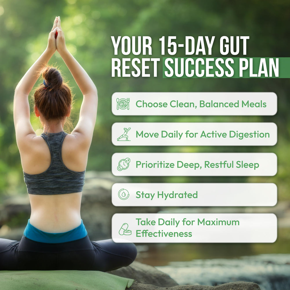 Dr Vitz gut comfort formula promotes smooth digestion and lightness.