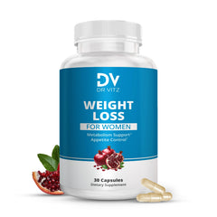Dr Vitz weight loss pills bottle shown for easy daily use and routine support