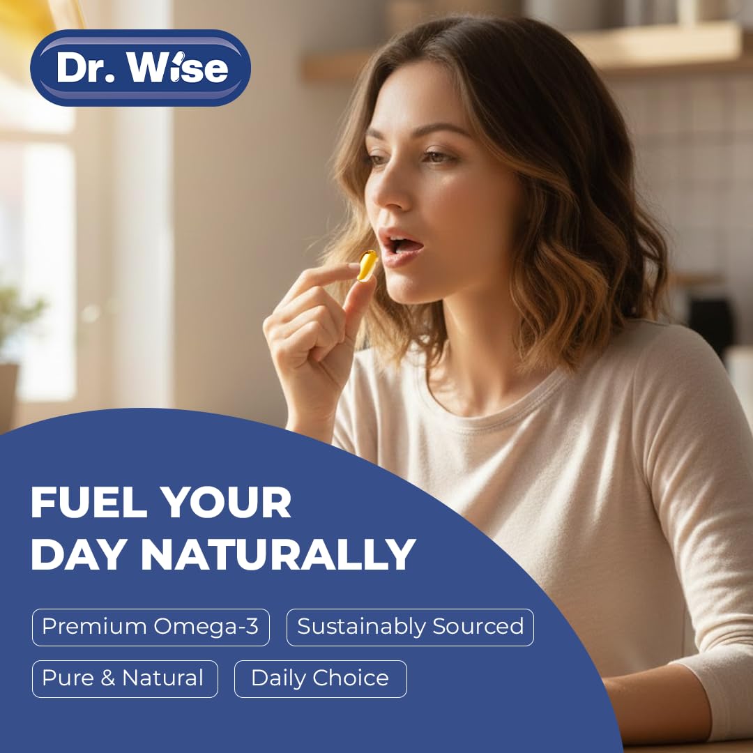 Dr. Wise 3-month supply label emphasizes value and convenience.