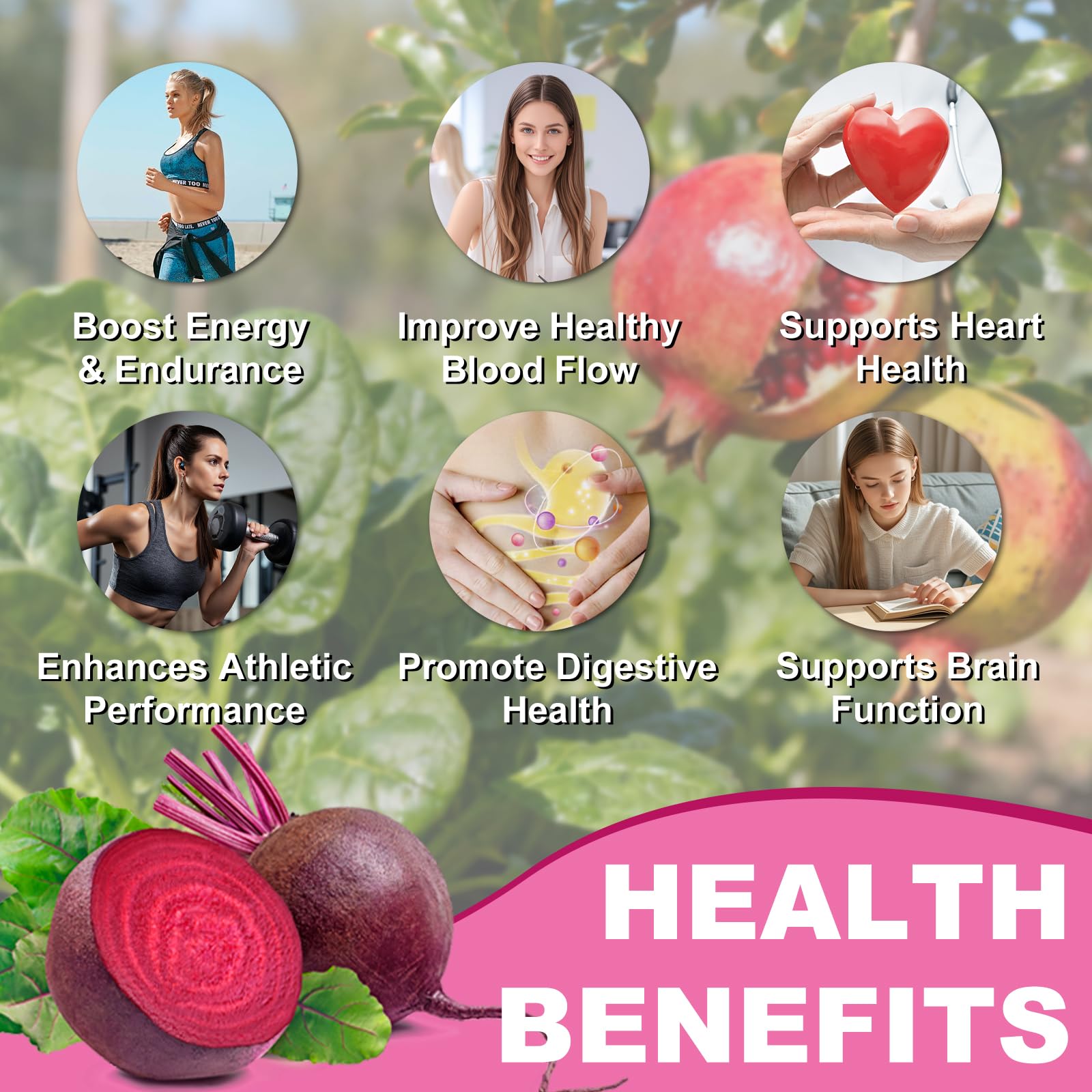 DR YES Red Spinach flakes highlight plant-based nitrate source.